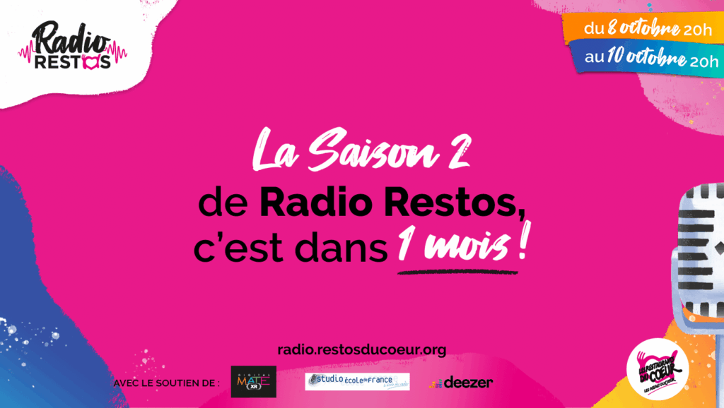 Radio Restos et la rentrée 2021 aux Restos du Cœur