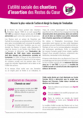 Brochure utilité sociale ACI
