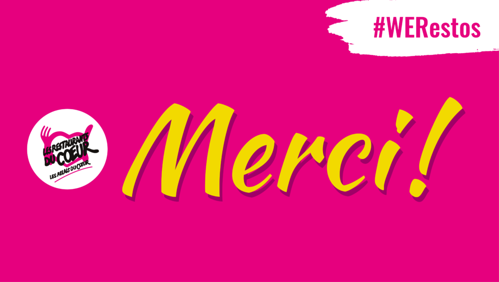 Merci pour votre mobilisation et votre générosité !