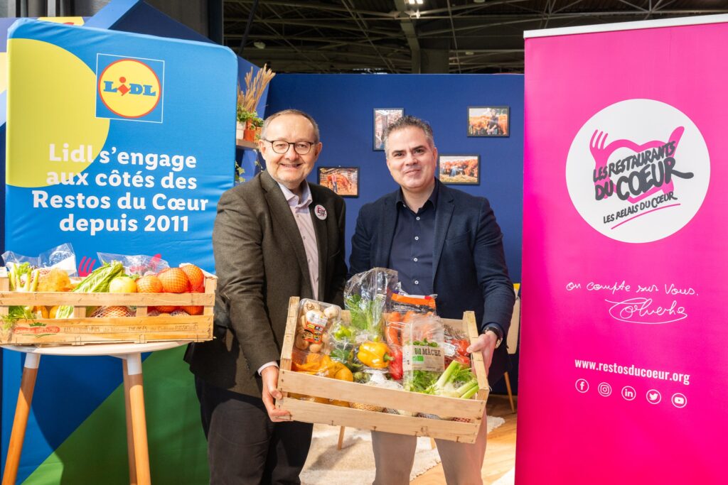 LIDL X RESTOS&nbsp;: 15 ANS D’ACTIONS SOLIDAIRES ET UN PARTENARIAT RENOUVELÉ JUSQU’EN 2028