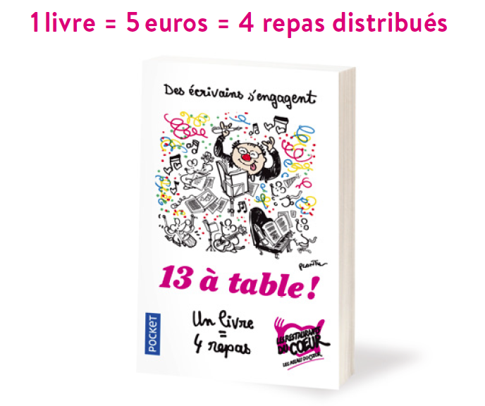 La 5ème édition du livre 13 à table ! est disponible 