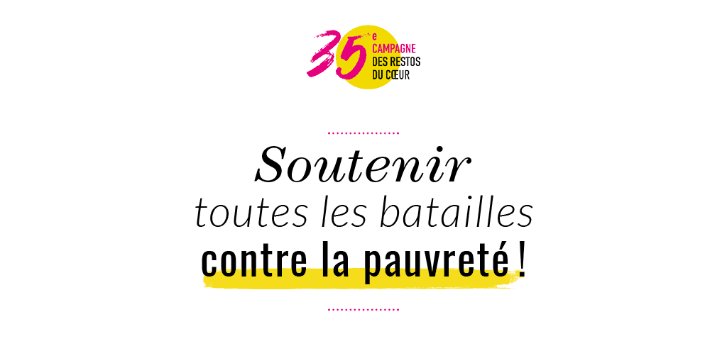 Pour être au rendez-vous, les Restos ont besoin de tous les donateurs !