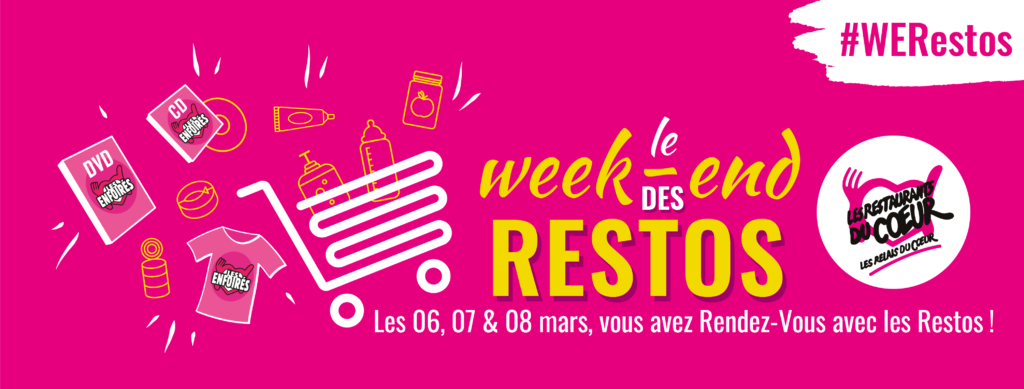 Vivement le week-end des Restos du 06 au 08 mars 2020 !