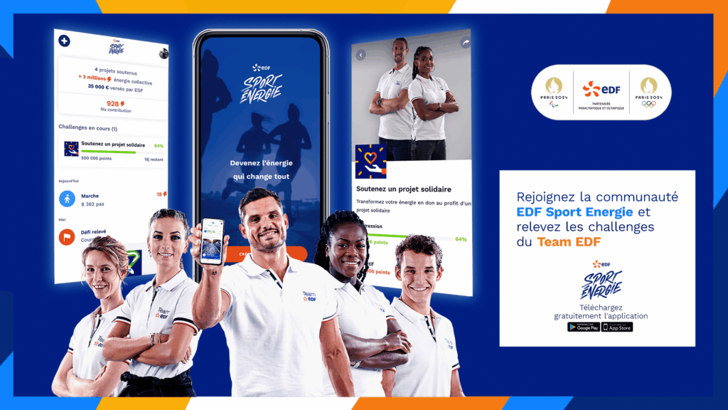 EDF lance EDF SPORT ENERGIE&nbsp;!