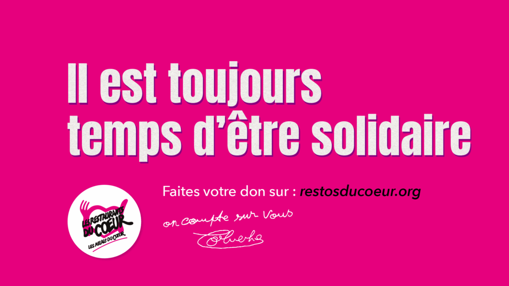 Il est toujours temps d&rsquo;être solidaire !