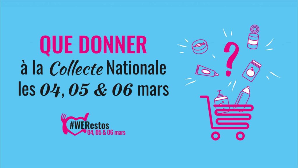 Collecte Nationale J-3 : Que pouvez-vous donner ce week-end ?