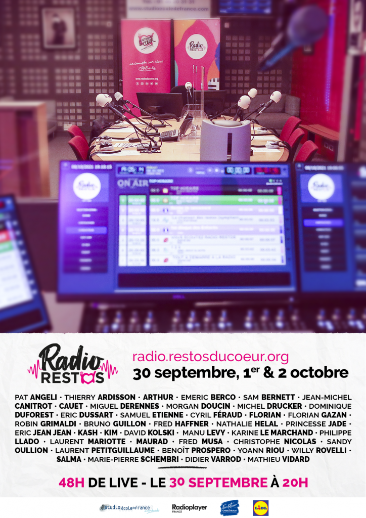 Affiche Radio Restos