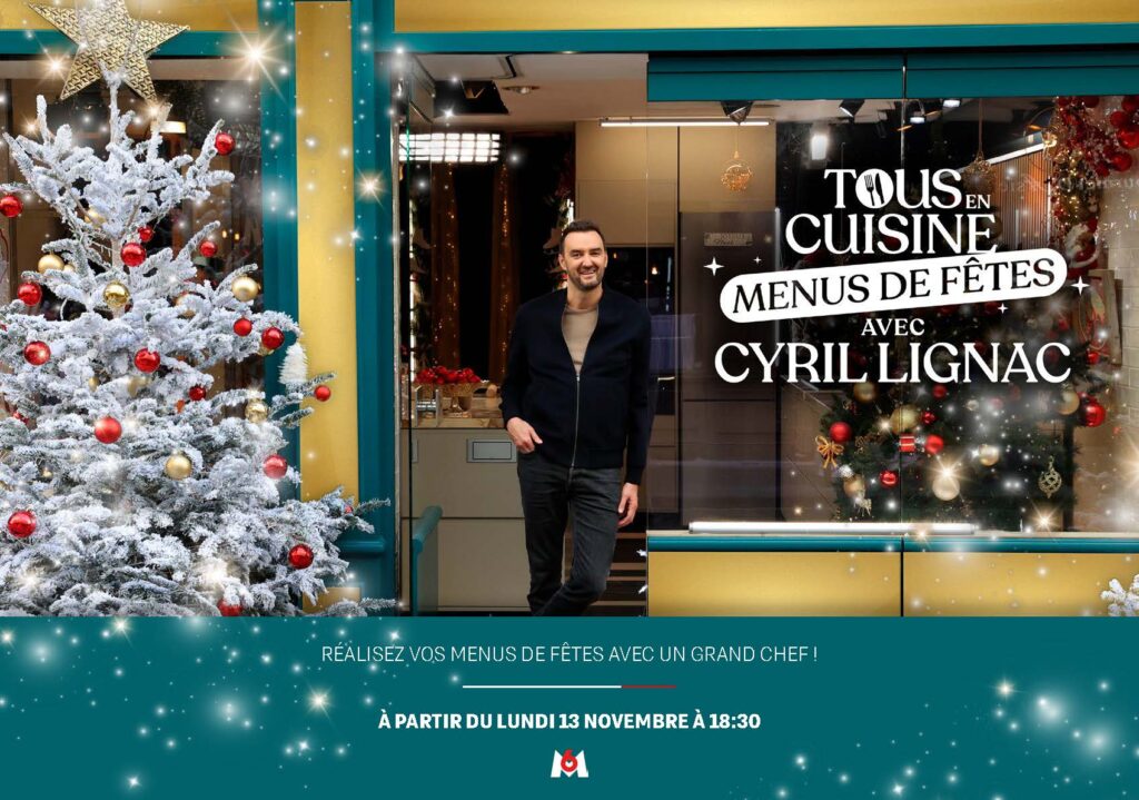 Cyril Lignac et M6 s&rsquo;engagent pour les Restos du Cœur