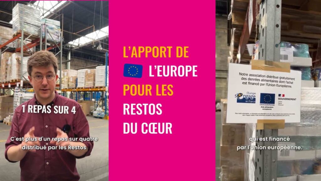 Le rôle essentiel de l’Europe pour les Restos du Cœur