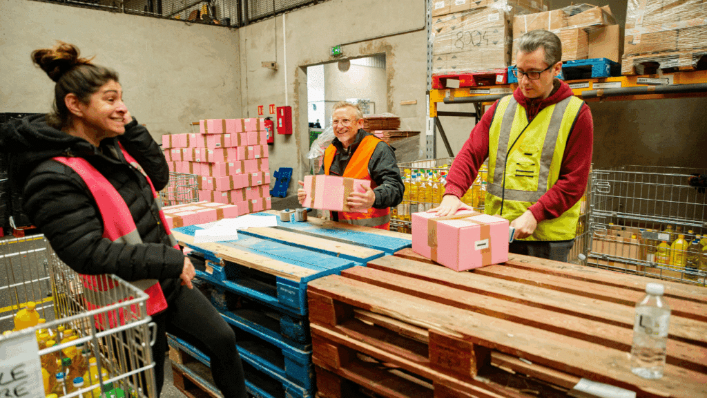 Des pros de la logistique au cœur des Restos